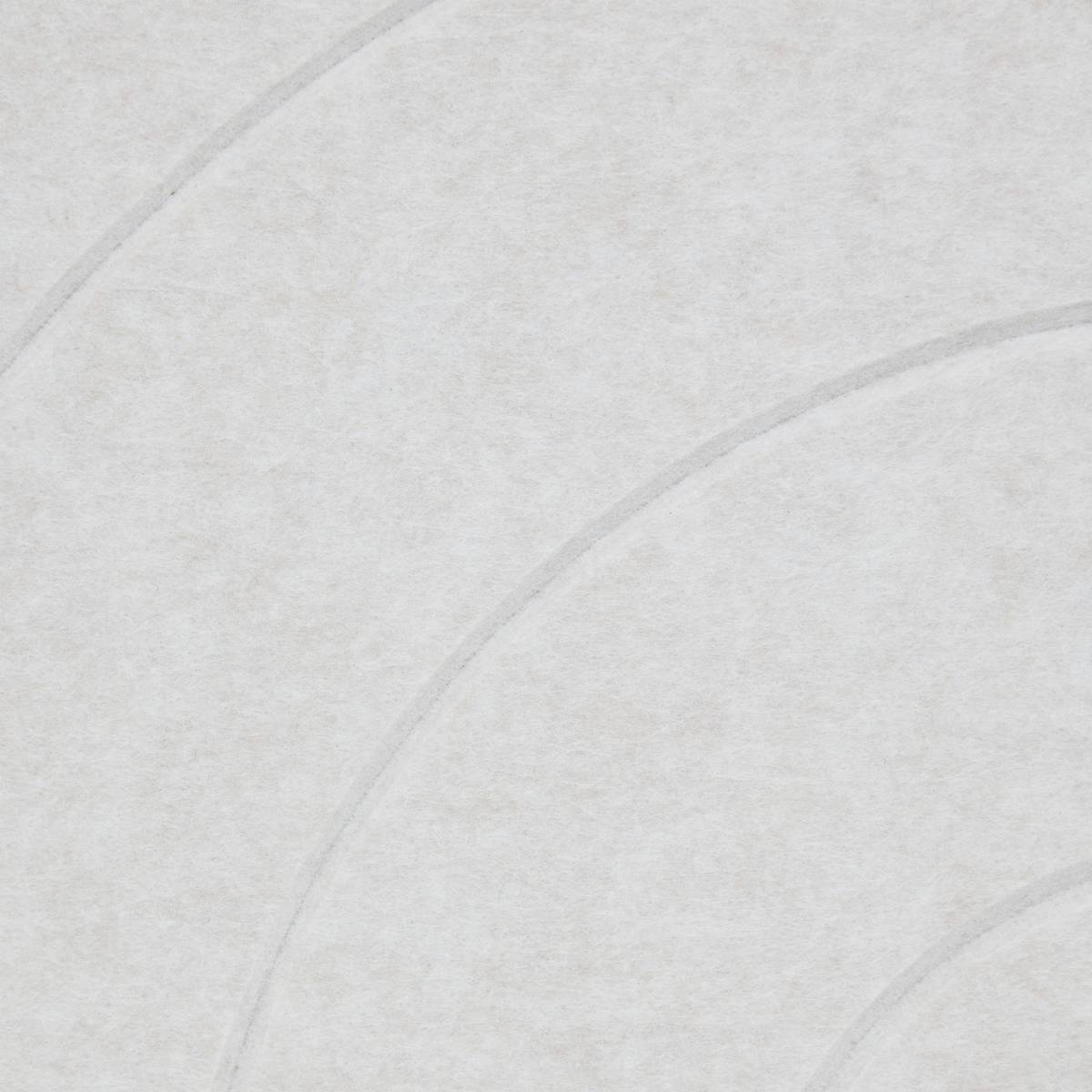 Set of 4 "Felt" Wall Decorative Panels Gray, 30x30 cm