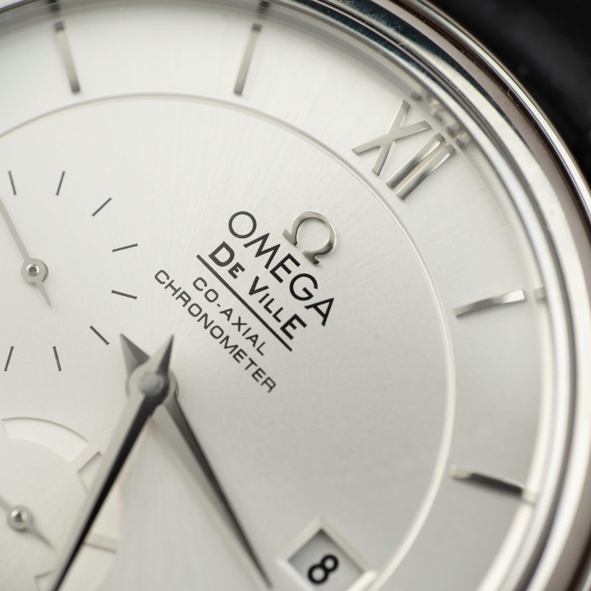 Omega De Ville Prestige Power Reserve Replica 11 Watches White Dial Leather Strap 39.5mm - Top club