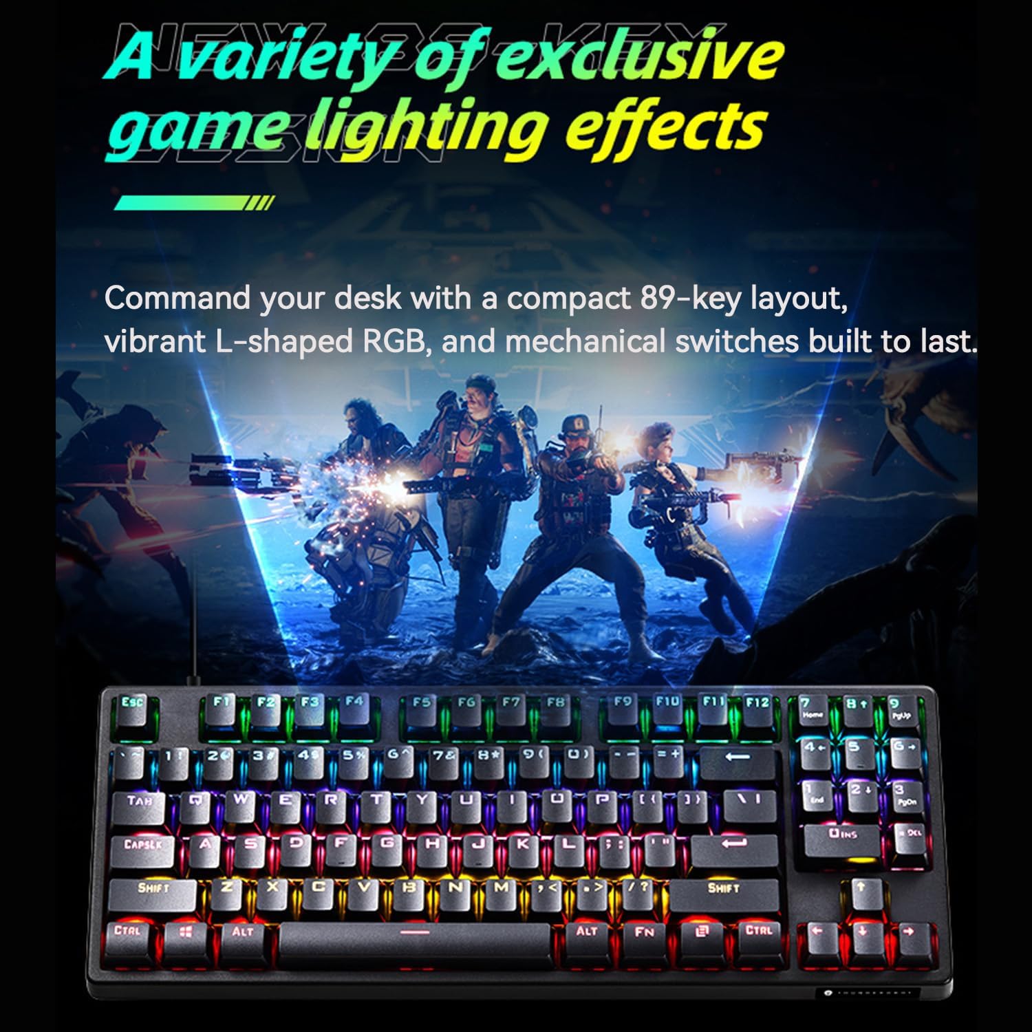 HP Omen 16L TG03 RTX 5060 Gaming Desktop  Intel Ultra 7 265F (Beats Intel i7-14700F)  16GB DDR5 RAM  1TB SSD  OMEN Gaming HUB  Bundle with Thunderobot KG3089R Gaming KB  Black