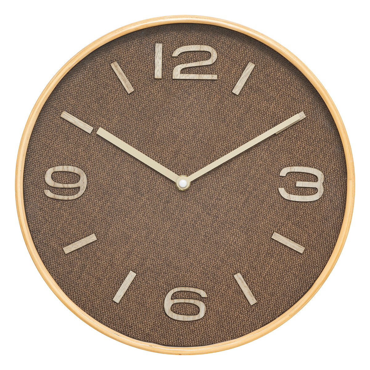Clock "Ellis" Tonka Brown, D. 30 cm