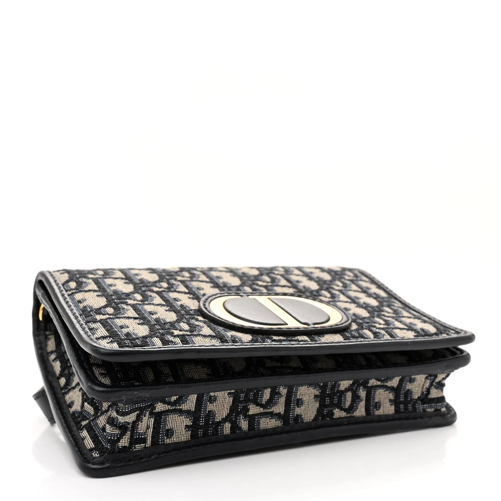 Oblique Canvas Dior Montaigne Replica with Gold Hardware1:1High-quality replica