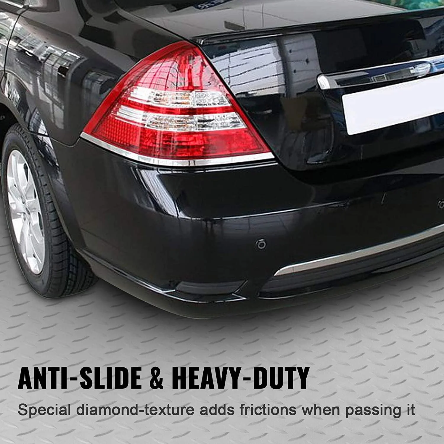 Heavy Duty Garage Flooring Mat Roll 2.5MM Thick Anti-Slip Trailer Floor Covering Raised Mat - Image 8