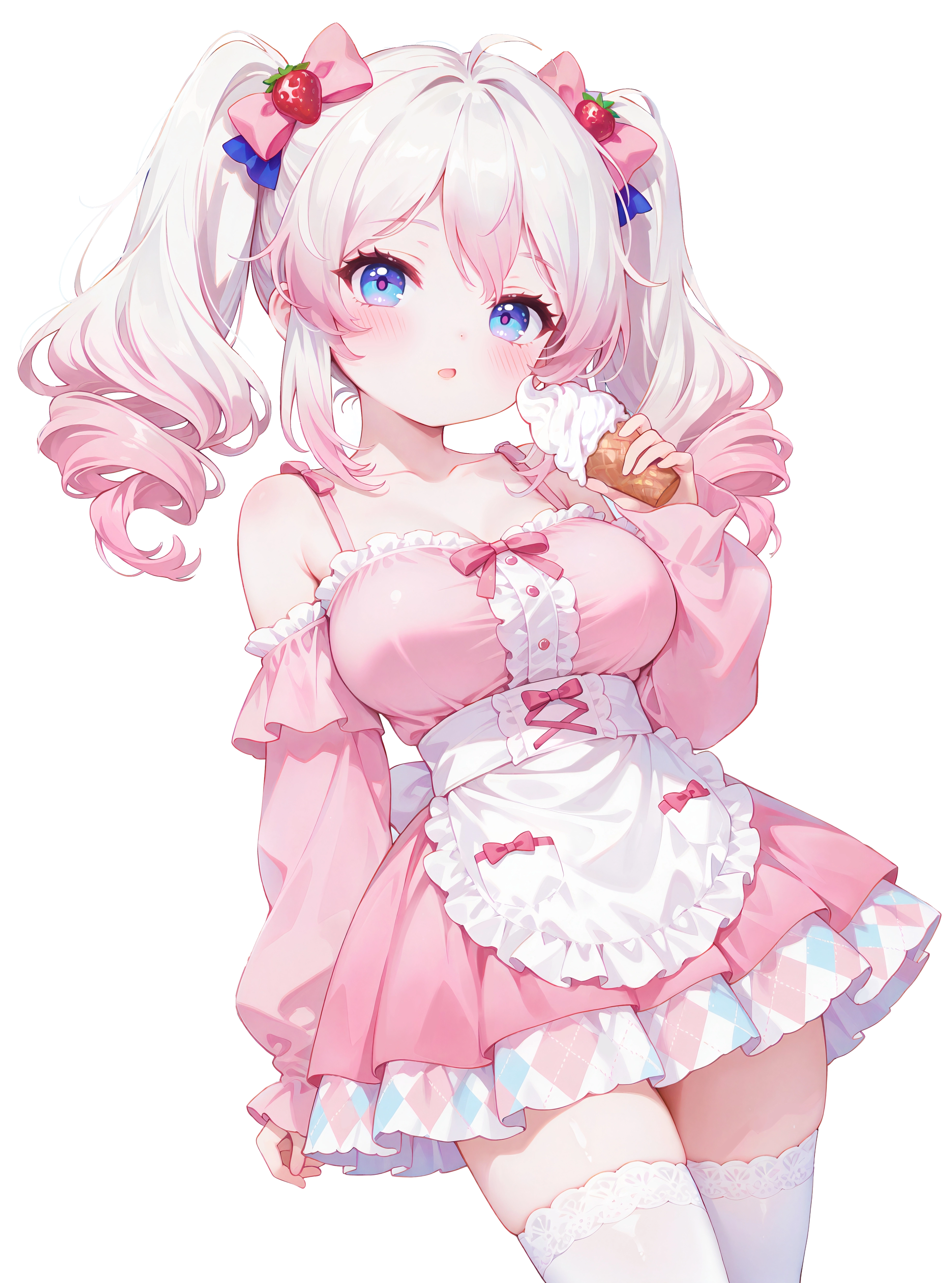 Dr.YUU Ice Cream Pocket Pussy compact pink suction male masturbator