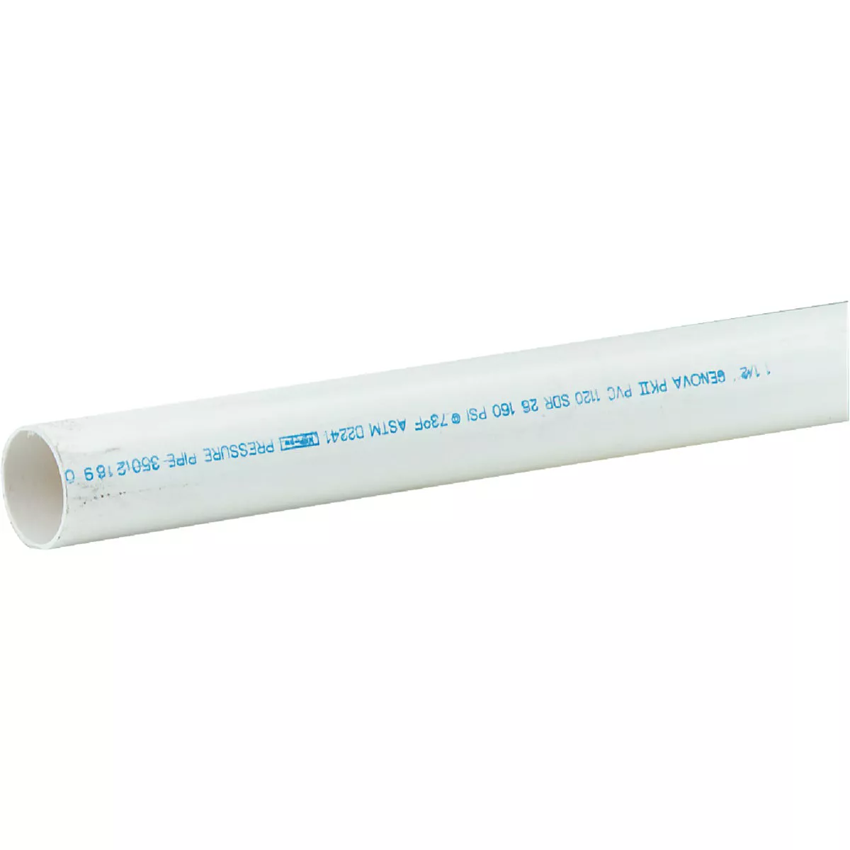 Charlotte 1-1/2 In. x 10 Ft. Cold Water PVC Pressure Pipe, SDR 26