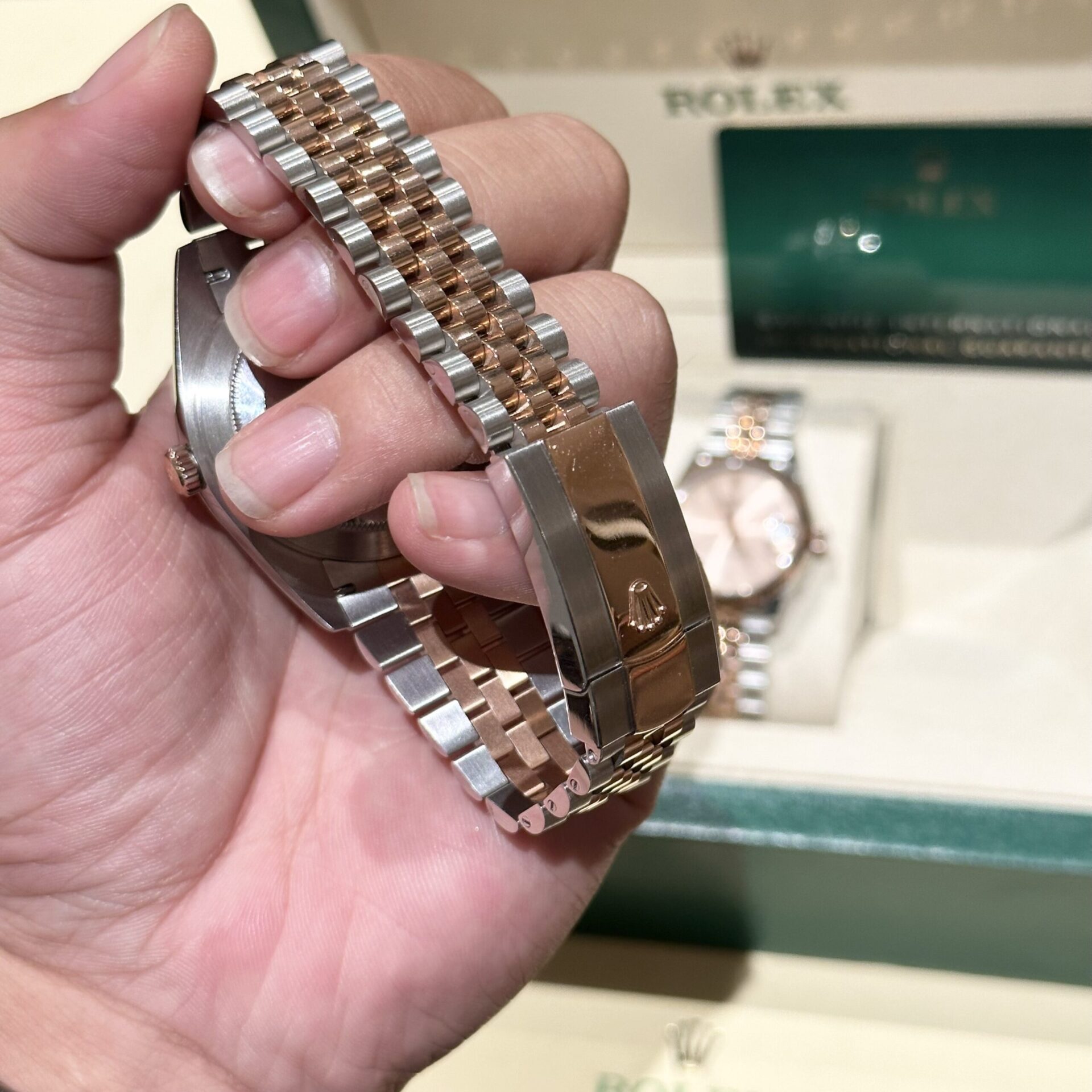 Rolex Replica 1:1 Watch DateJust Chocolate Dial EW Factory 41mm - Top club