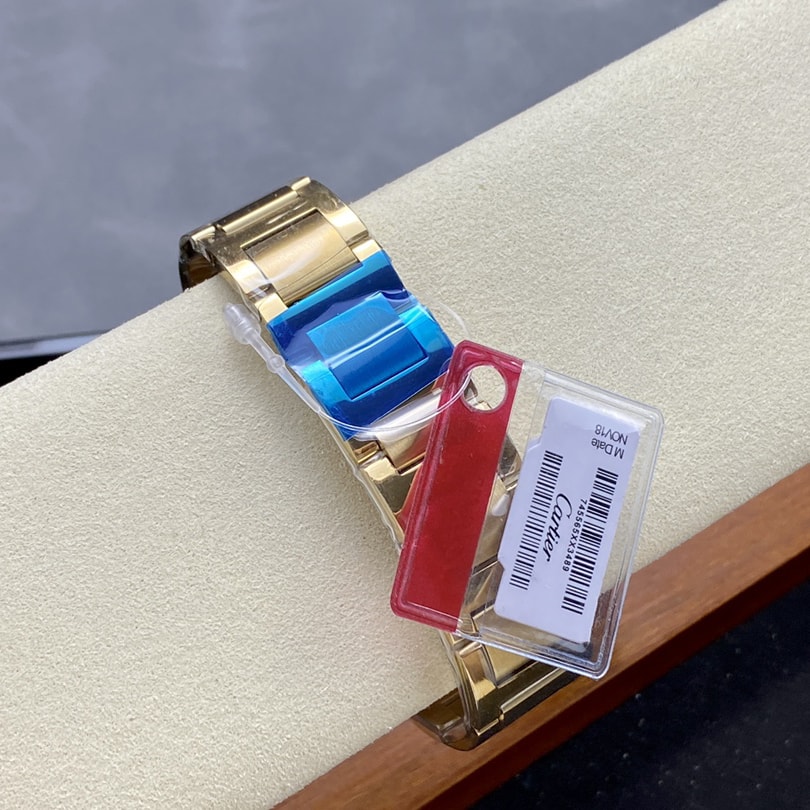 Fake Cartier Watch Ballon Bleu de Cartier Yellow Gold 36mm Silver Dial WGBB0046 mechanical movement(1:1 replica) - Top club