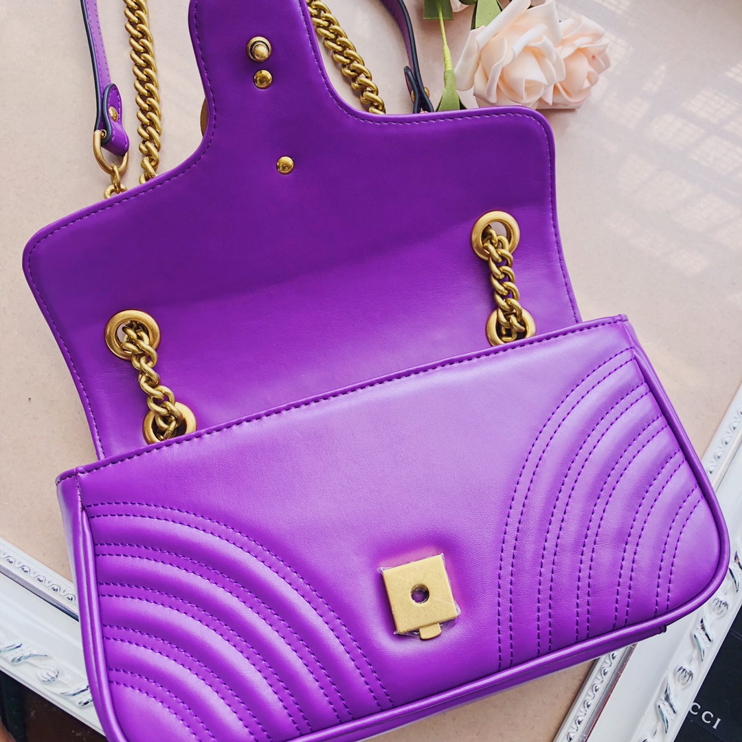 Replica Gucci Marmont Small Matelasse Shoulder Bag Nano/22Cm/26Cm1:1High-quality replica