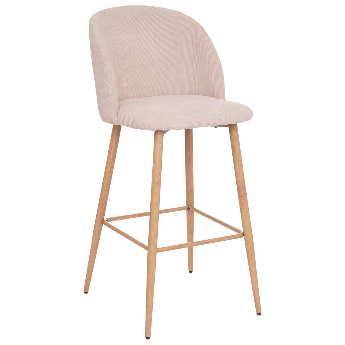 Bar chair "Celeste" Corduroy, Beige