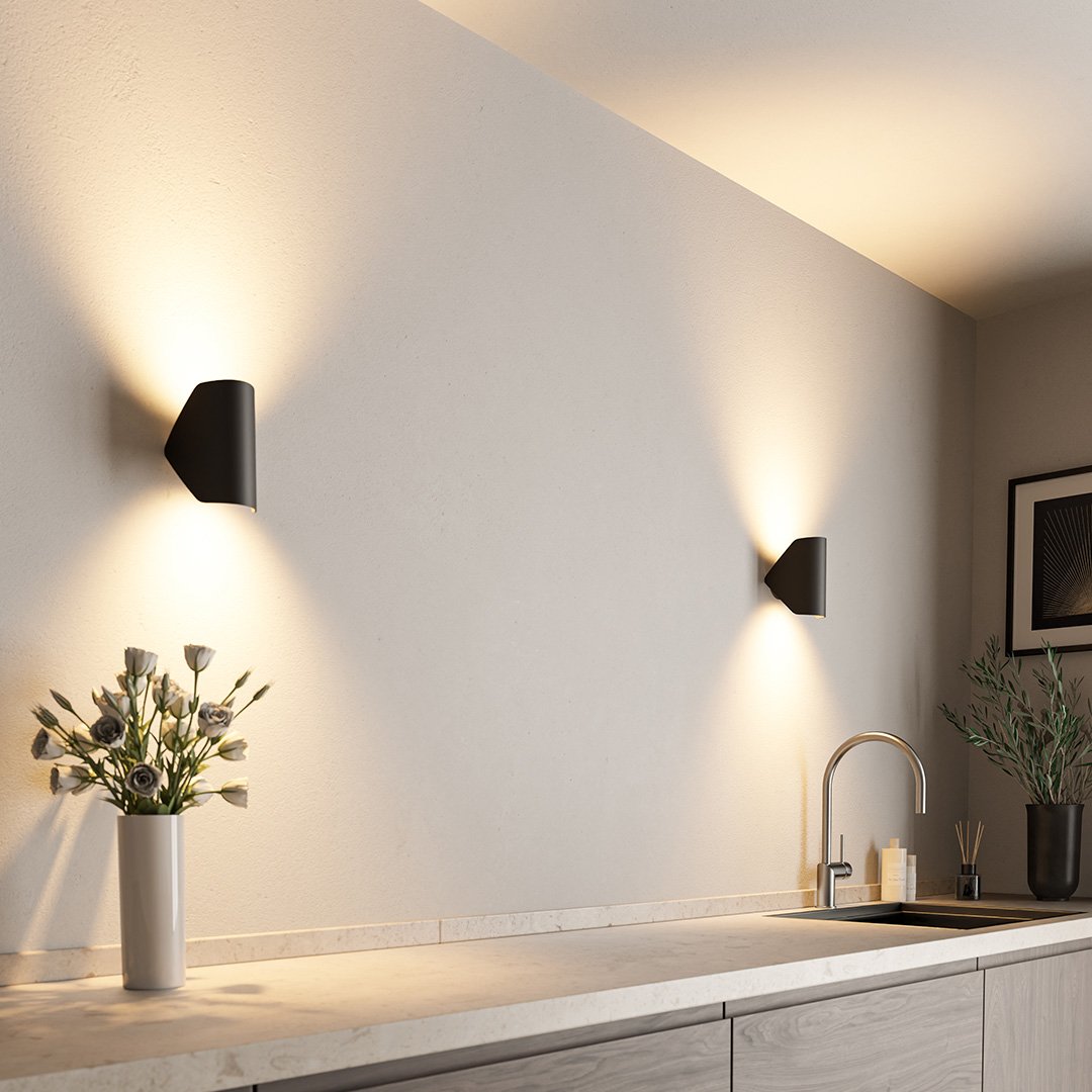 LumiAstra | LED Buitenwandlamp met Warme Gloed