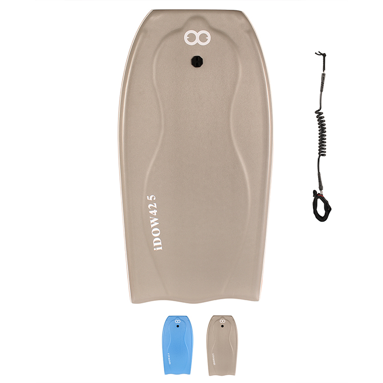 Premium Bodyboard Professional Soft Foam Surfing Board 42.5 Inch Body Boards for Adults with PE Core