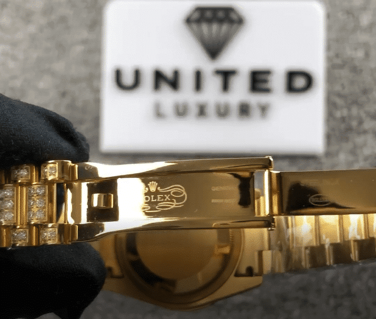 Rolex Gold Full Diamond Replica - Top club