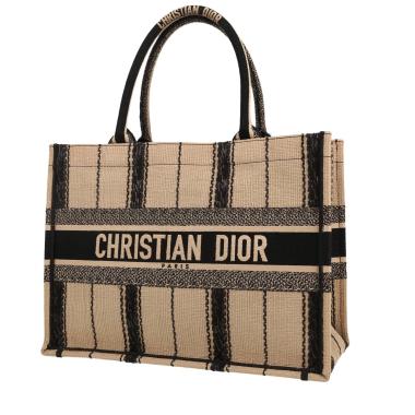 Dior Book Tote medium model shopping bag in blue and beige monogram canvas Oblique1:1High-quality replica