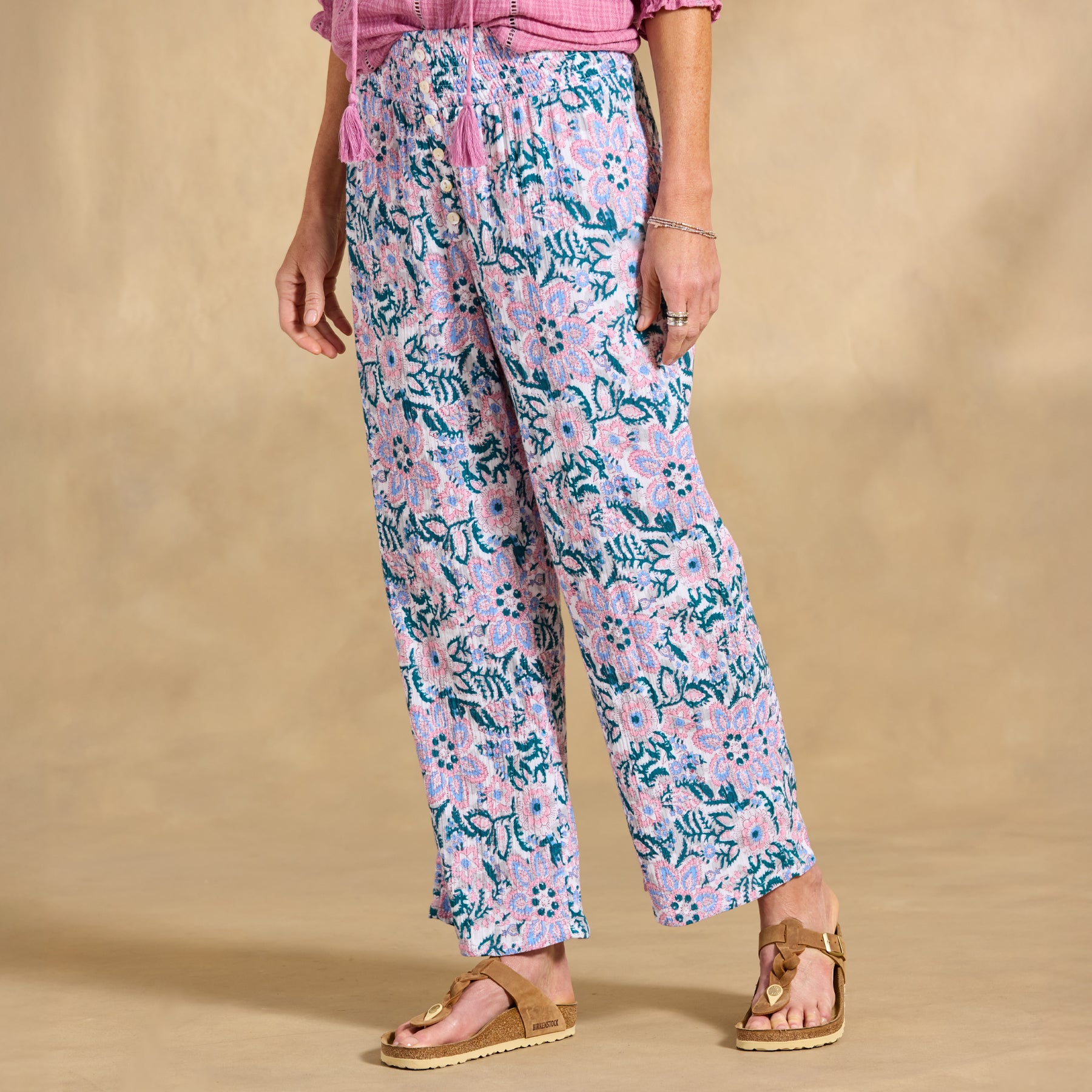 Zola Printed Pants - Sundance Clothing