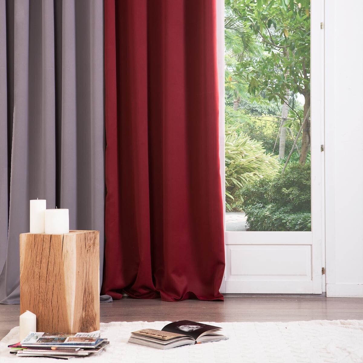 Blackout curtain Red, 140x260 cm