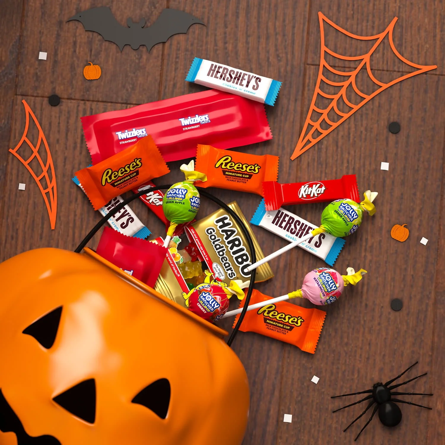 Hershey Assorted, Halloween Candy Bulk Bag, 80.41 oz (270 Pieces) - Image 5 Hershey Assorted, Halloween Candy Bulk Bag, 80.41 oz (270 Pieces) - Image 5