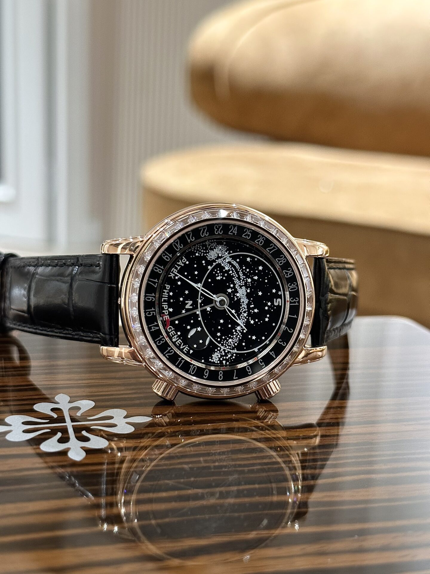 Patek Philippe Grand Complications 6104R Replica Watch Rose Gold 44mm - Elite Watch Atelier