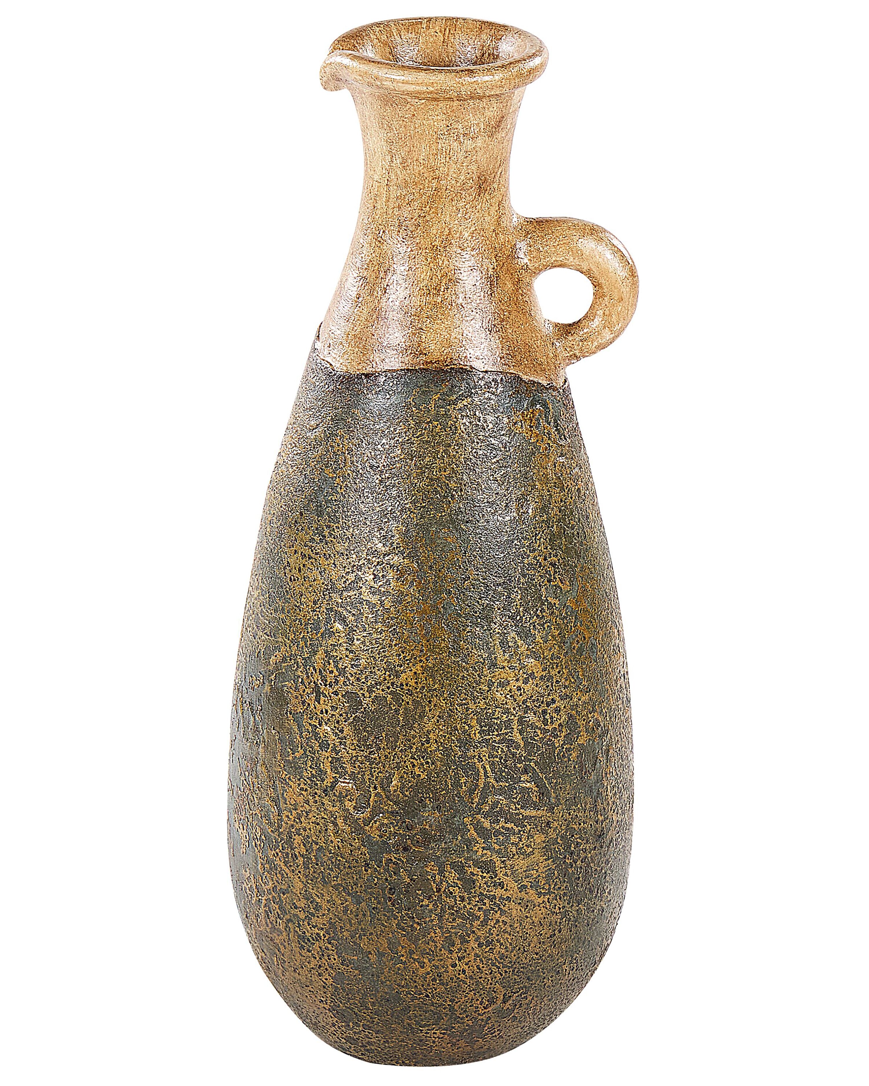 Decorative Vase MARONEJA Ceramic 50 cm Green
