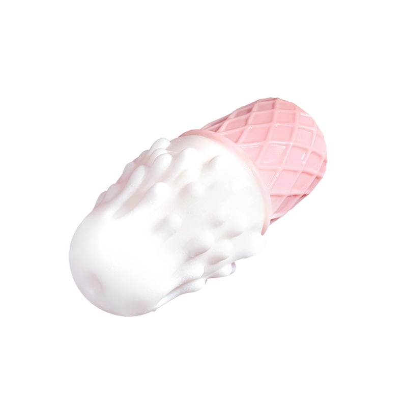 Low-profile ice cream-shaped body of the Dr.YUU Ice Cream Pocket Pussy