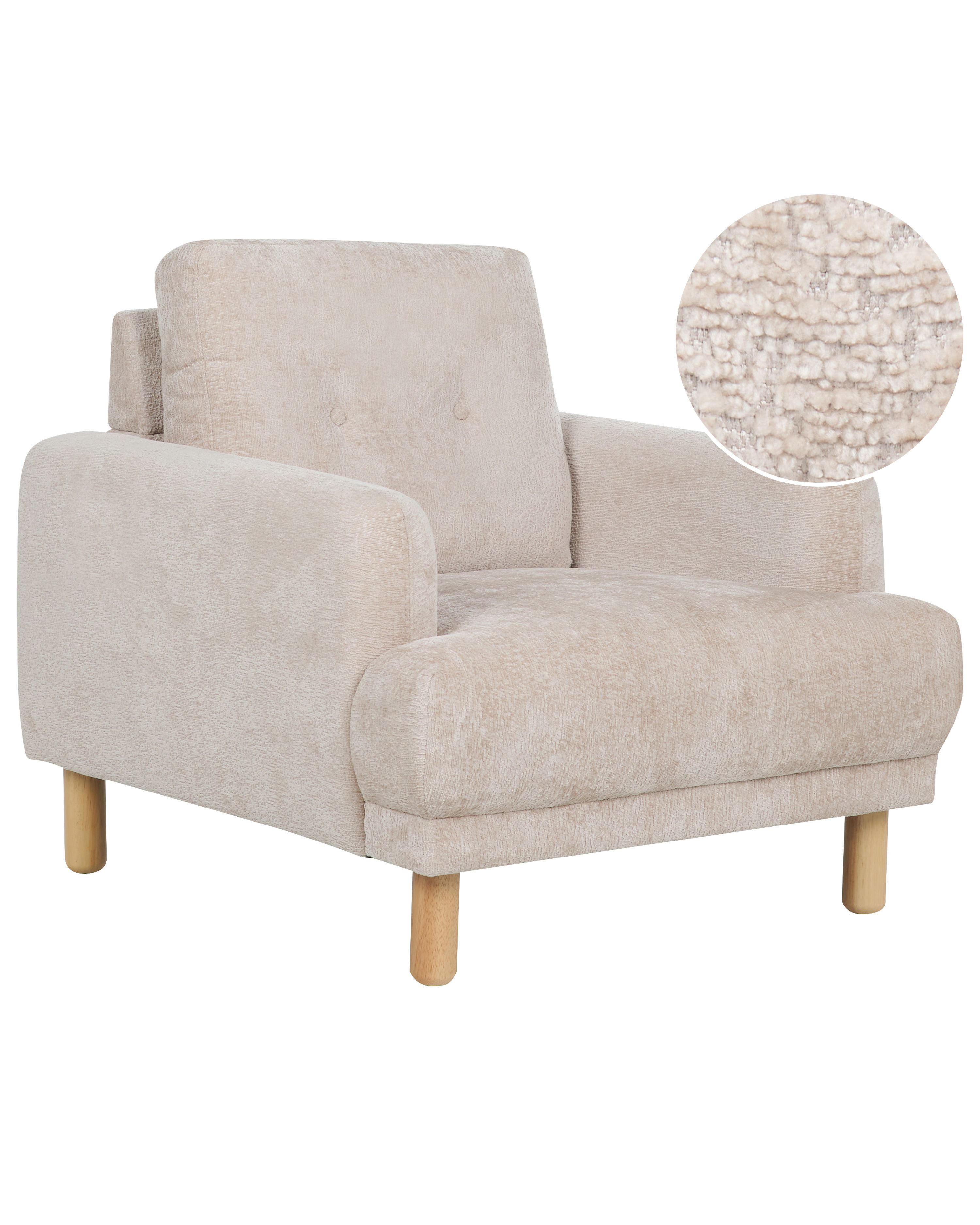 Armchair TUVE Boucle Beige