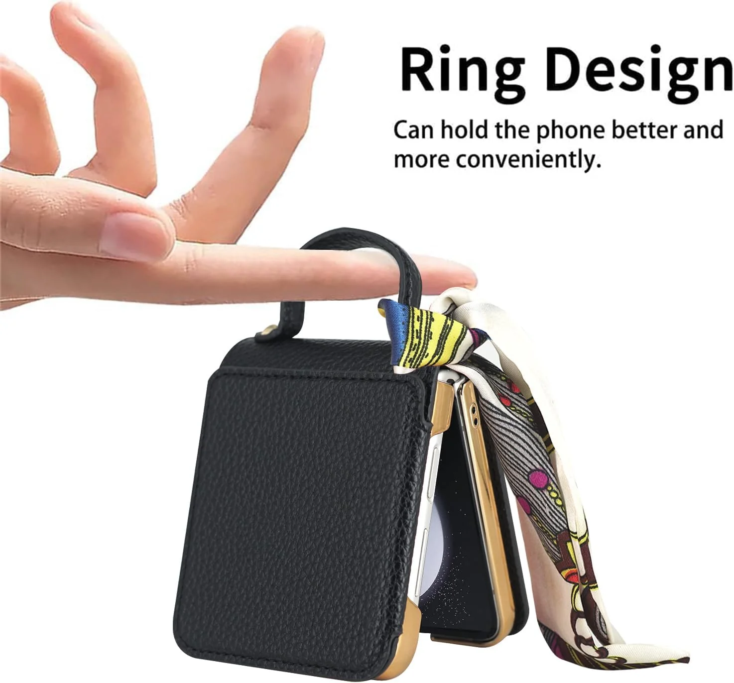 Samsung Luxury Leather Galaxy Z Flip 5/4 Case - Wholesale & Influencer