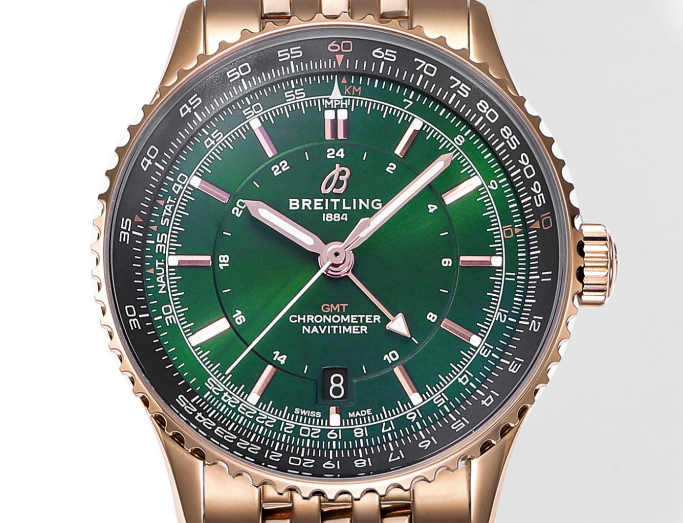 Breitling Navitimer Automatic GMT 41mm Mens Watch(1:1 replica) - Top club