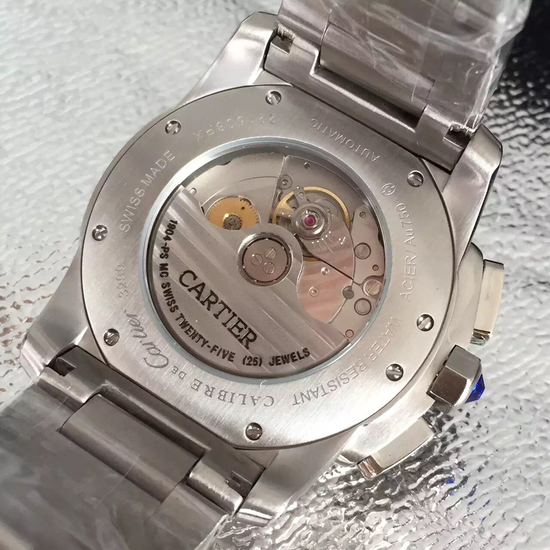 Cartier Calibre Chronograph Men's Watch(1:1 replica) - Top club