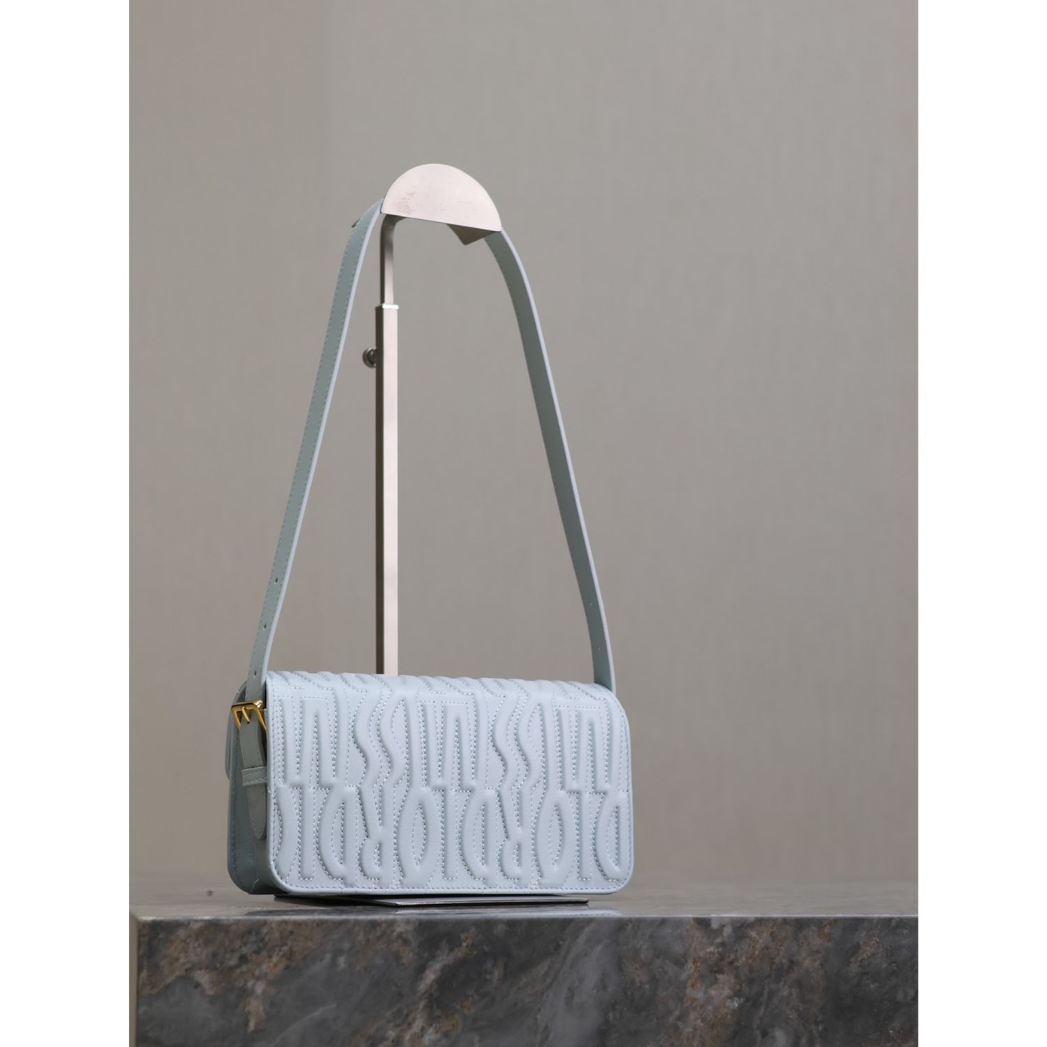 Miss Dior Flap Bag Pale Blue For Women 22cm/8.5in – M2610UBOS_M23B1:1High-quality replica