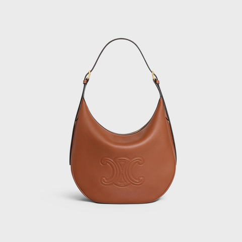 Replicate MEDIUM HELOÏSE BAG CUIR TRIOMPHE IN SUPPLE CALFSKIN TAN(1:1 replica)1:1High-quality replica