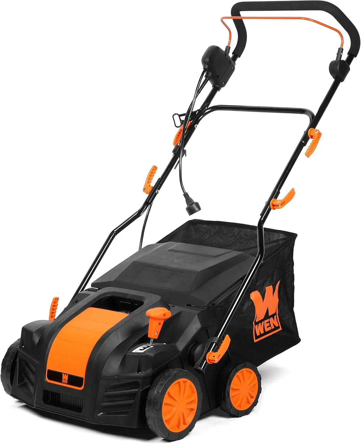 WEN 16-Inch 15-Amp 2-in-1 Electric Dethatcher And Scarifier With Collection Bag - DT1516 - Image 2 WEN 16-Inch 15-Amp 2-in-1 Electric Dethatcher And Scarifier With Collection Bag - DT1516 - Image 2