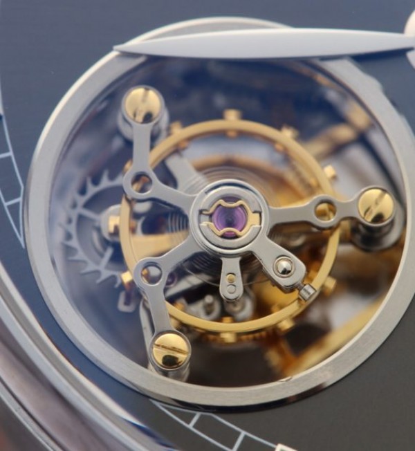 Replica IWC BM Portuguese Tourbillon Gray Dial Leather Strap - Top club