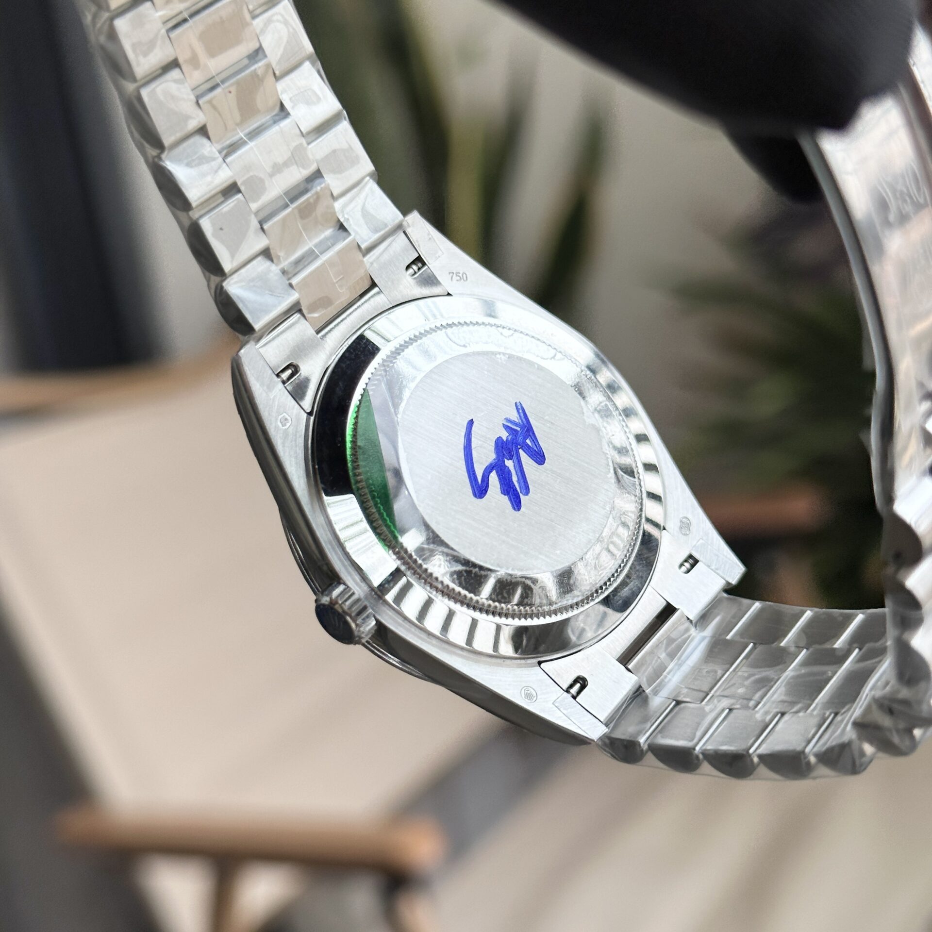 Rolex Replica Watch Day-Date Meteorite Dial President Strap GM Factory 40mm - Top club