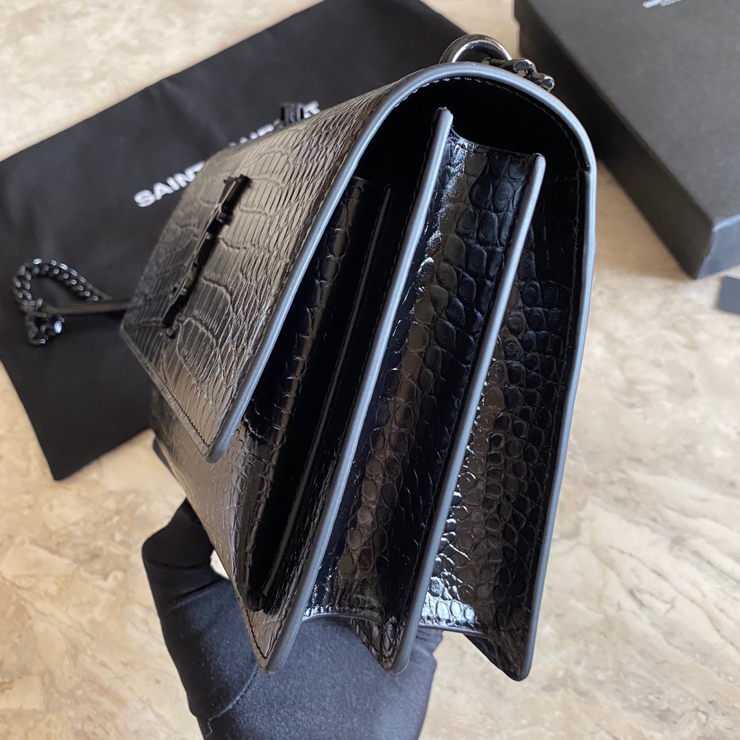 MANHATTAN MEDIUM SHOPPING BAG IN BOX SAINT LAURENT LEATHER1:1High-quality replica