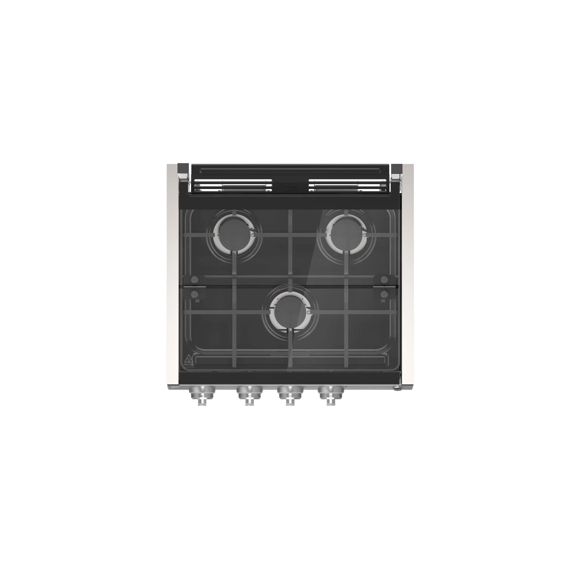 Furrion 2021123893 Slide-In 3 Burner Gas RV Cooktop with Glass Cover - 20