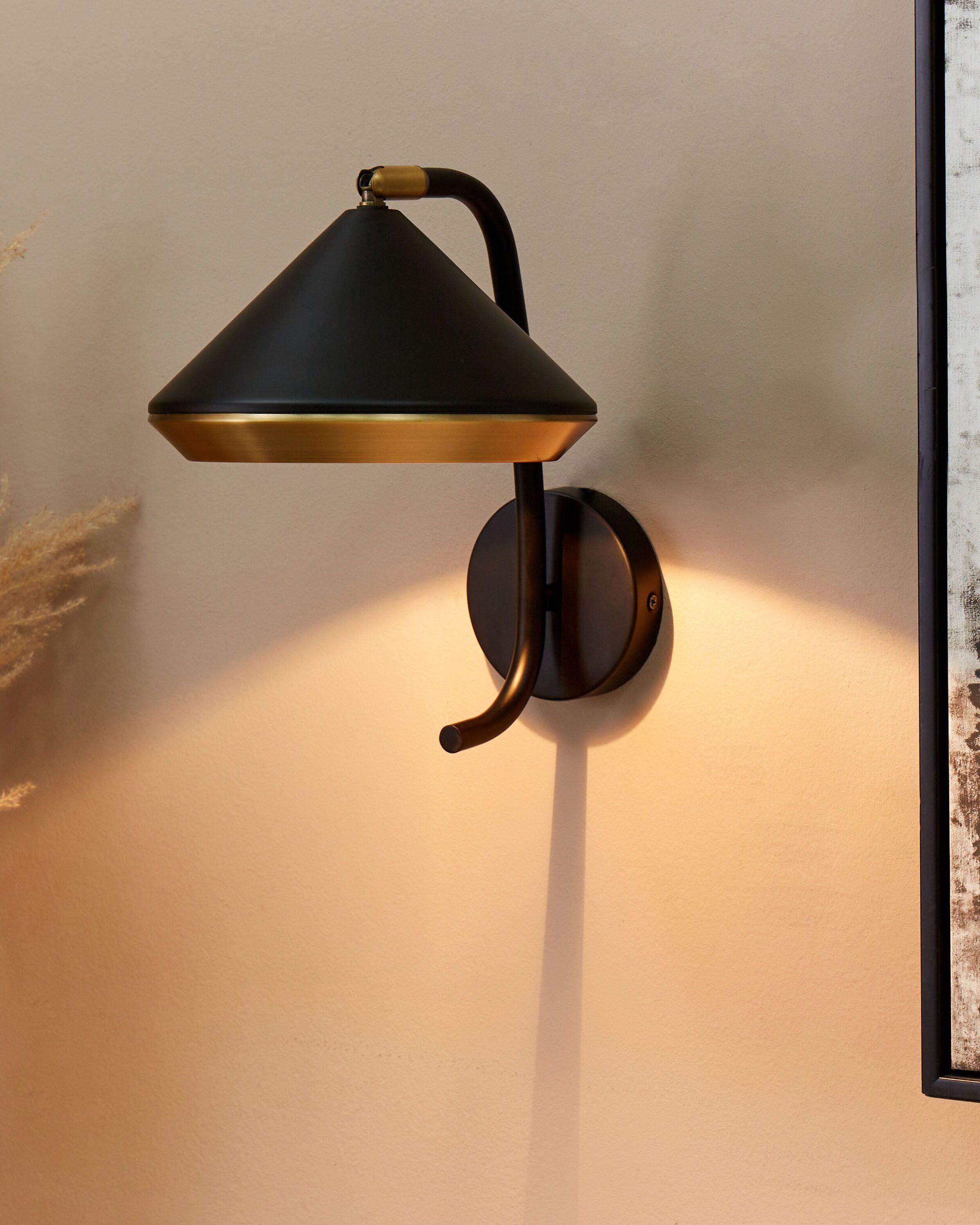 Spotlight Lamp MOKVI Adjustable Metal Black
