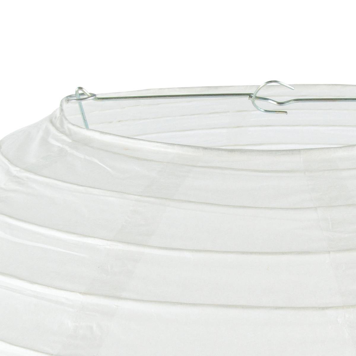 Paper ball lantern White, H.60 cm