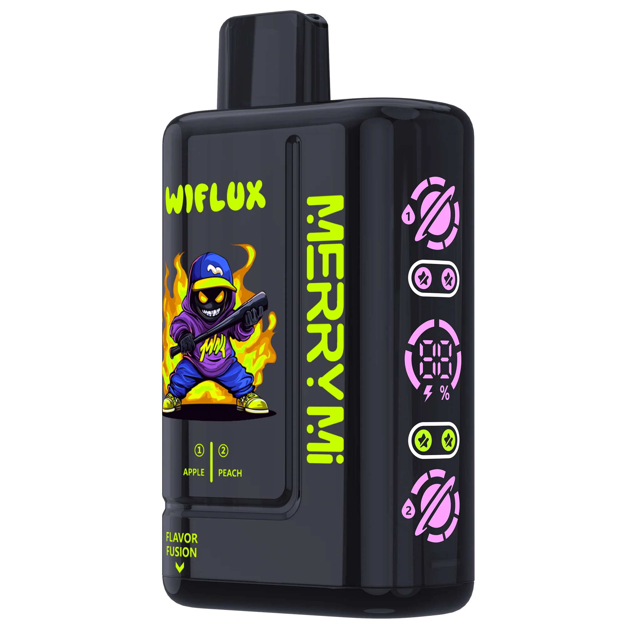 MerryMi WIFLUX 24K ładowalny jednorazowy e-papieros (wszystkie smaki)