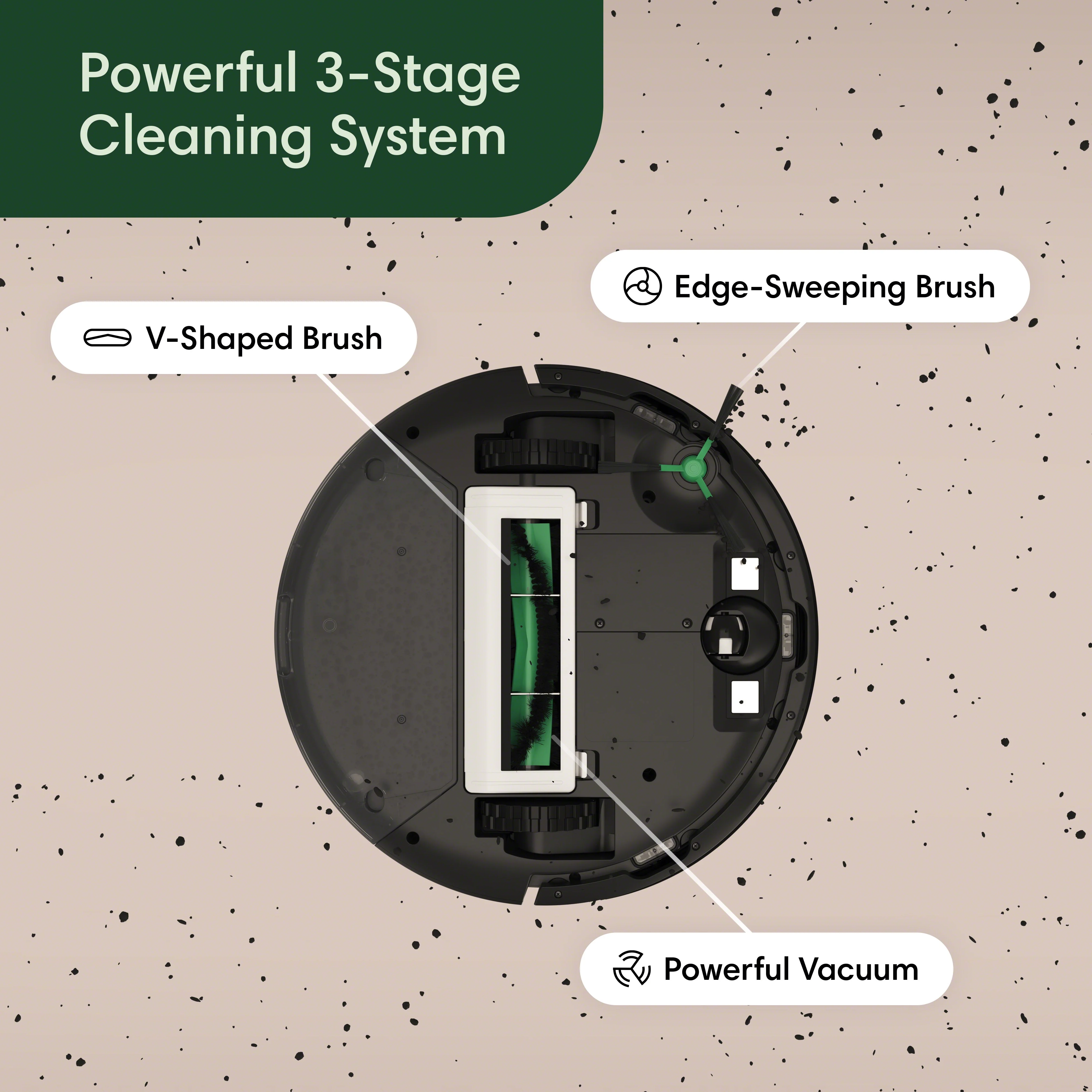 iRobot Roomba Vac Essential Robot Vacuum Cleaner with 3-Stage Cleaning System (Black) - Image 6