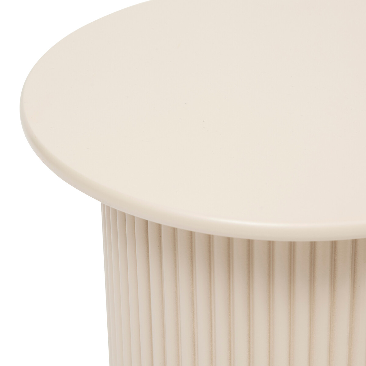 2 nesting tables "Eino" Beige, 40x40x38 cm