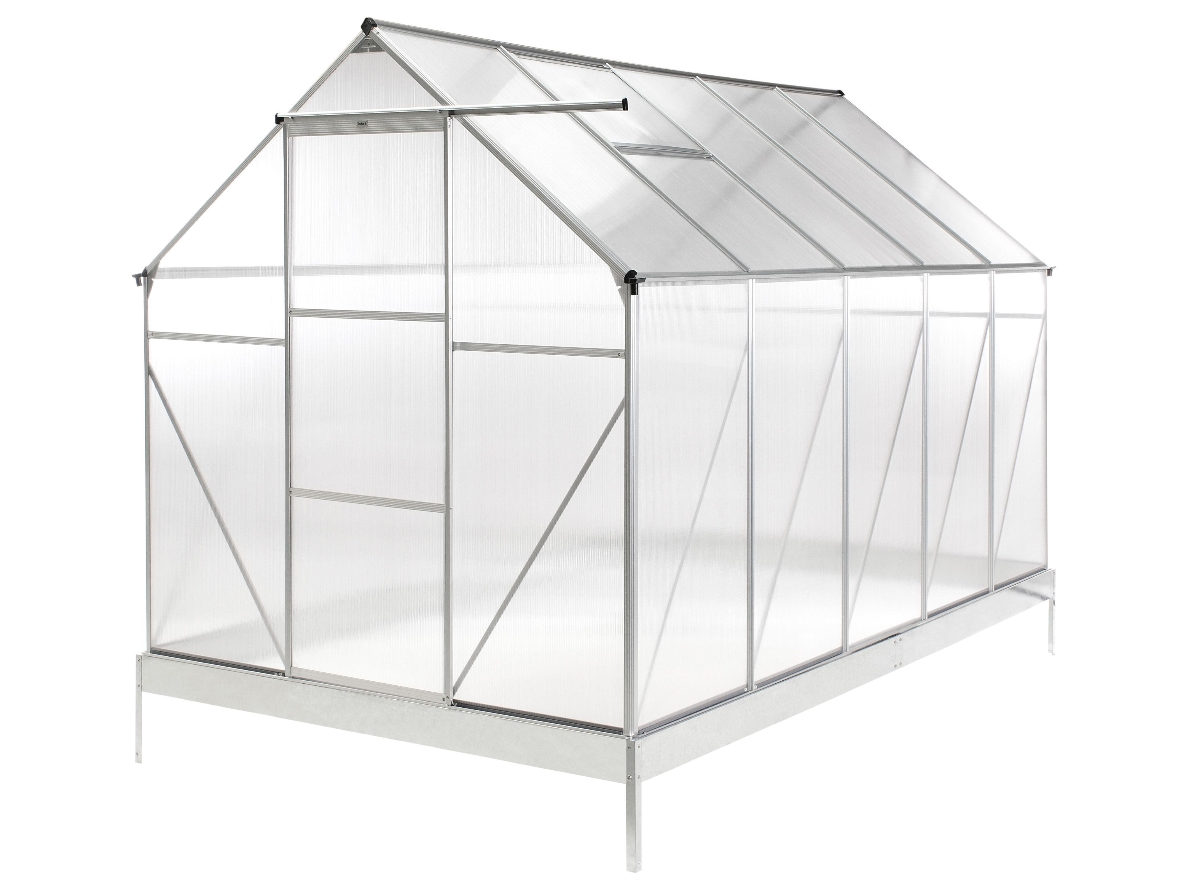 Garden Greenhouse APULIA Silver 315 cm