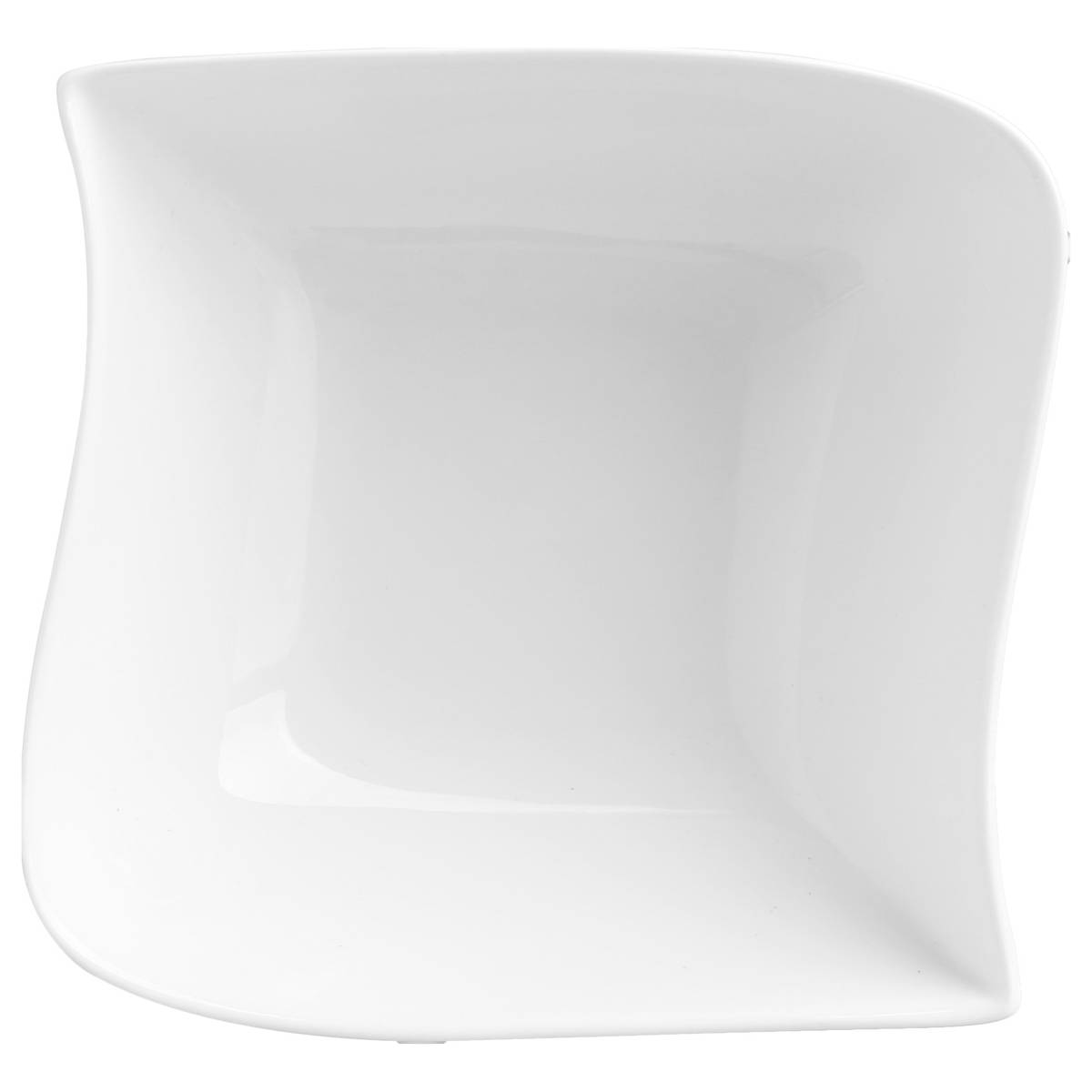 "Wave" Bowl 14x13.5 cm, White