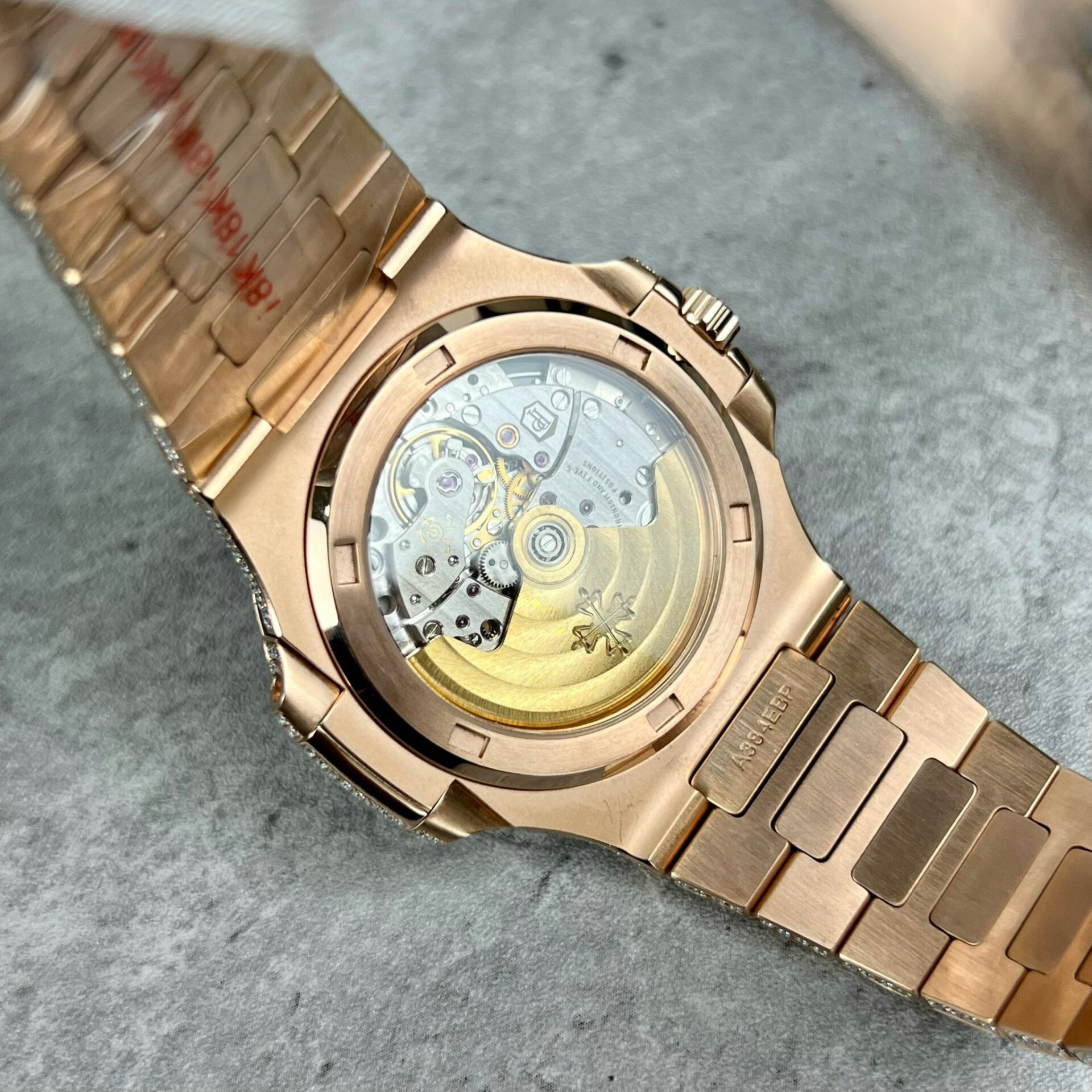Patek Philippe 5711 Replica Watch With Moissanite Diamond Refined 3K 40mm - Top club