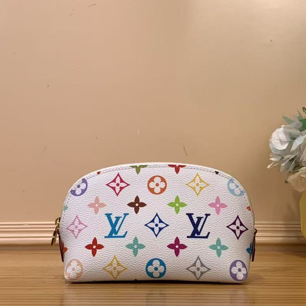 Louis Vuitton x Murakami Cosmetic Pouch PM1:1High-quality replica