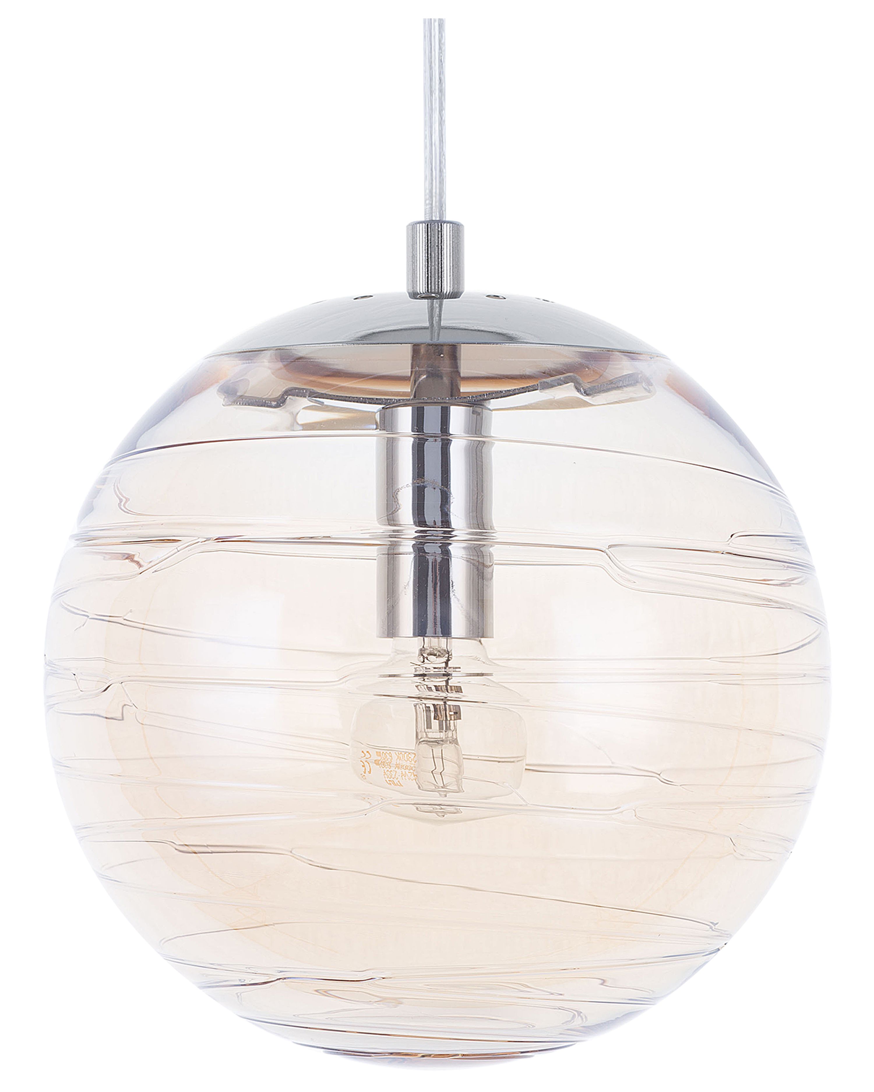 Pendant Lamp MIRNA Glass Gold