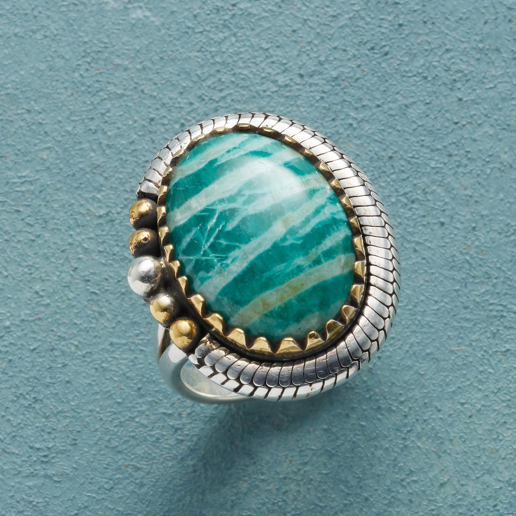 Grand Amazonite Ring - Sundance Clothing