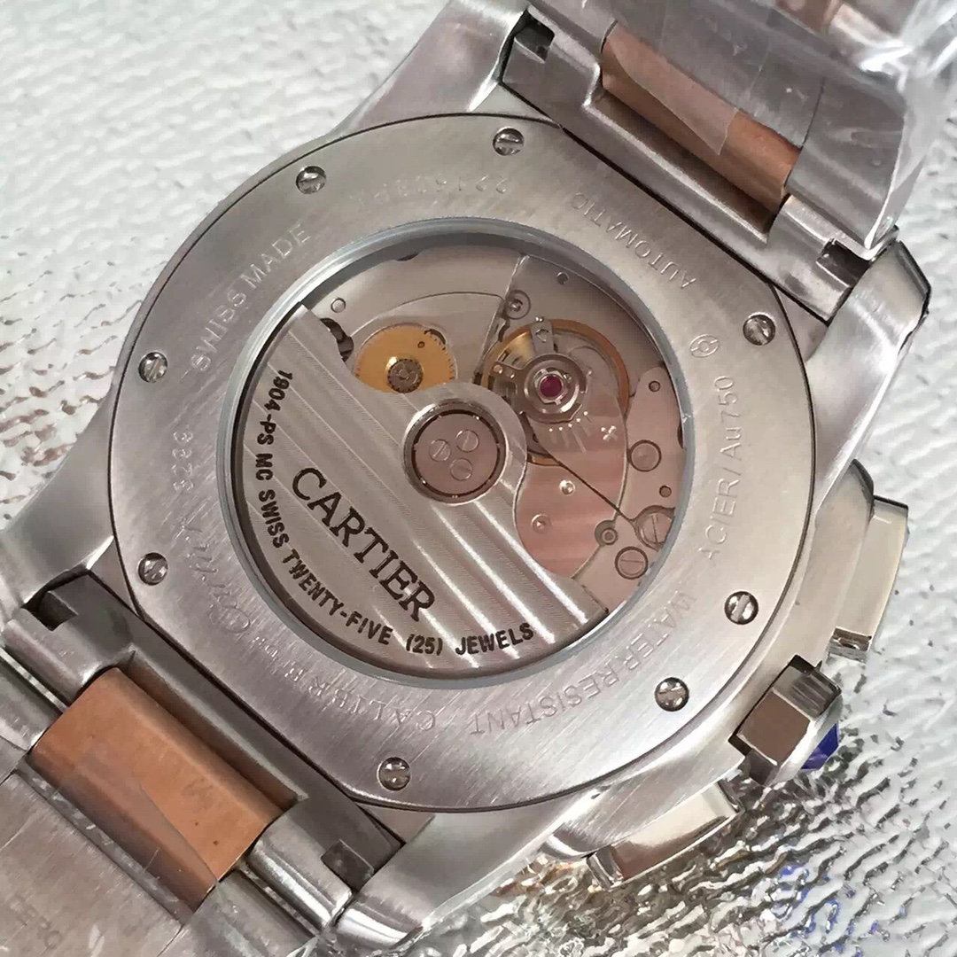 Cartier Calibre Chronograph Men's Watch(1:1 replica) - Top club