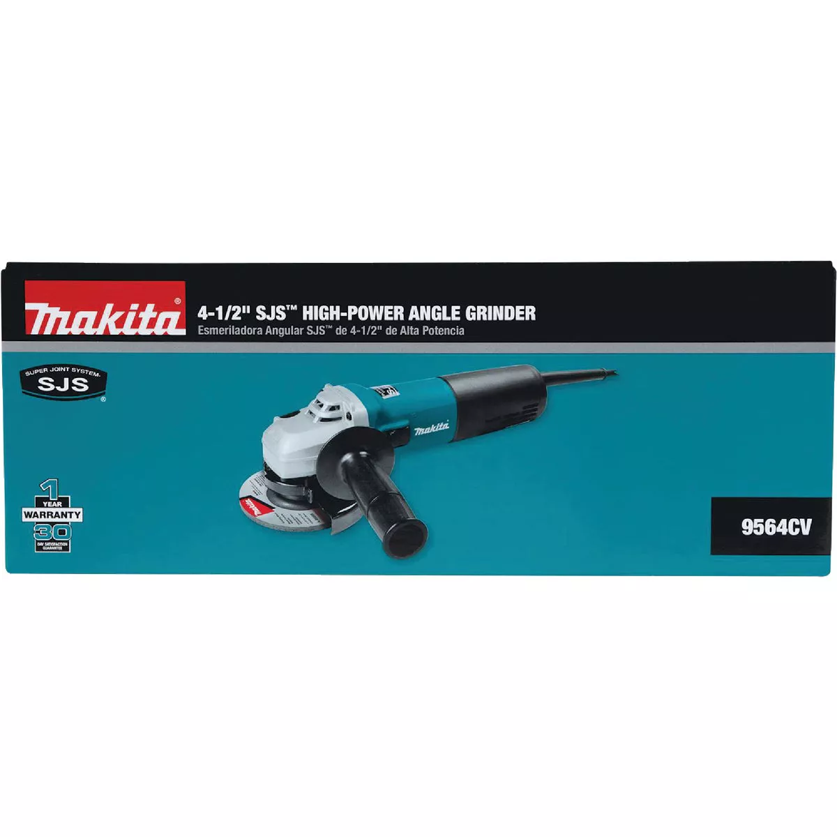 Makita 4-1/2 In. 12-Amp SJS High-Power Angle Grinder