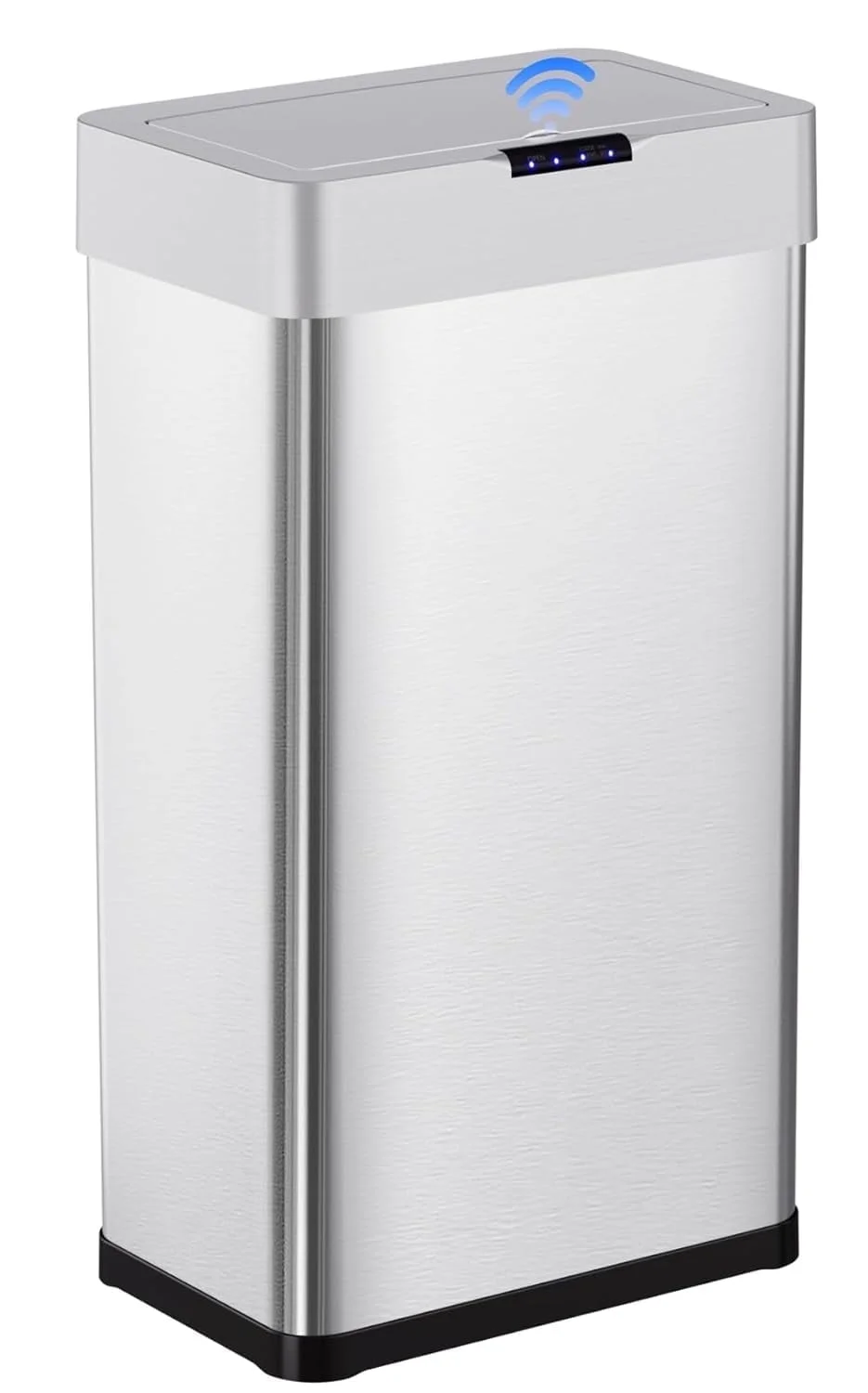 LAZY BUDDY 60 Liter / 16 Gallon Stainless Steel Motion Sensor Trash Can for Kitchen, Bathroom, Rectangular - Image 32