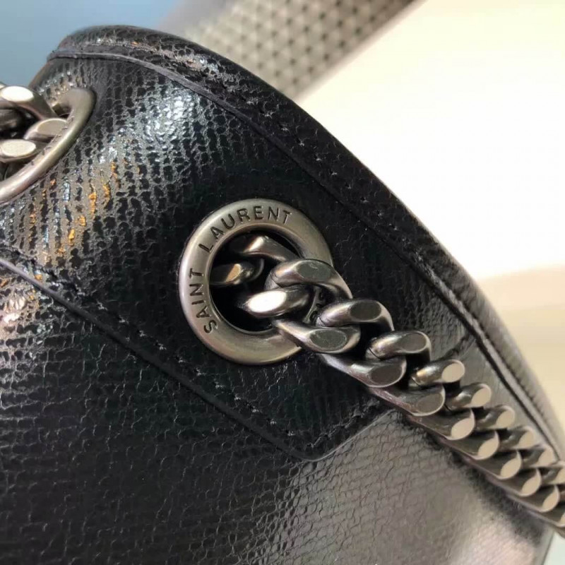 Replica Saint Laurent Niki Baby In Metallic Leather 4988941:1High-quality replica
