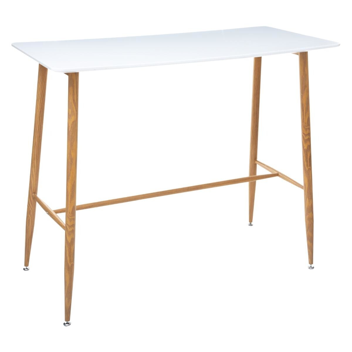 Bar dining table "Roka" White, L.120 cm