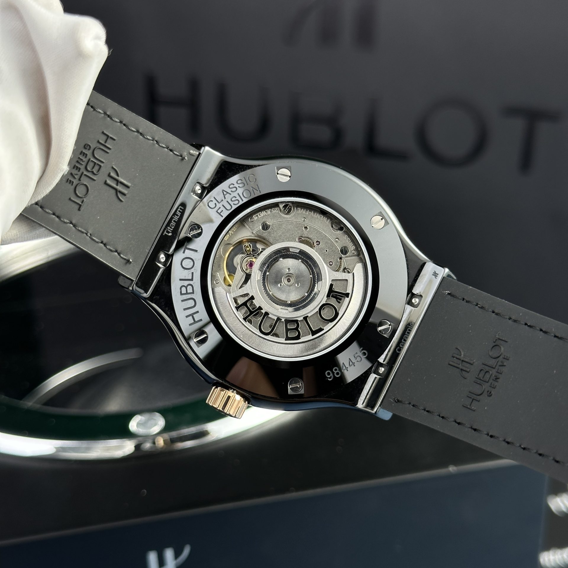 Hublot Best Fake Watches Classic Fusion Ceramic Demi King Gold 42mm - Top club